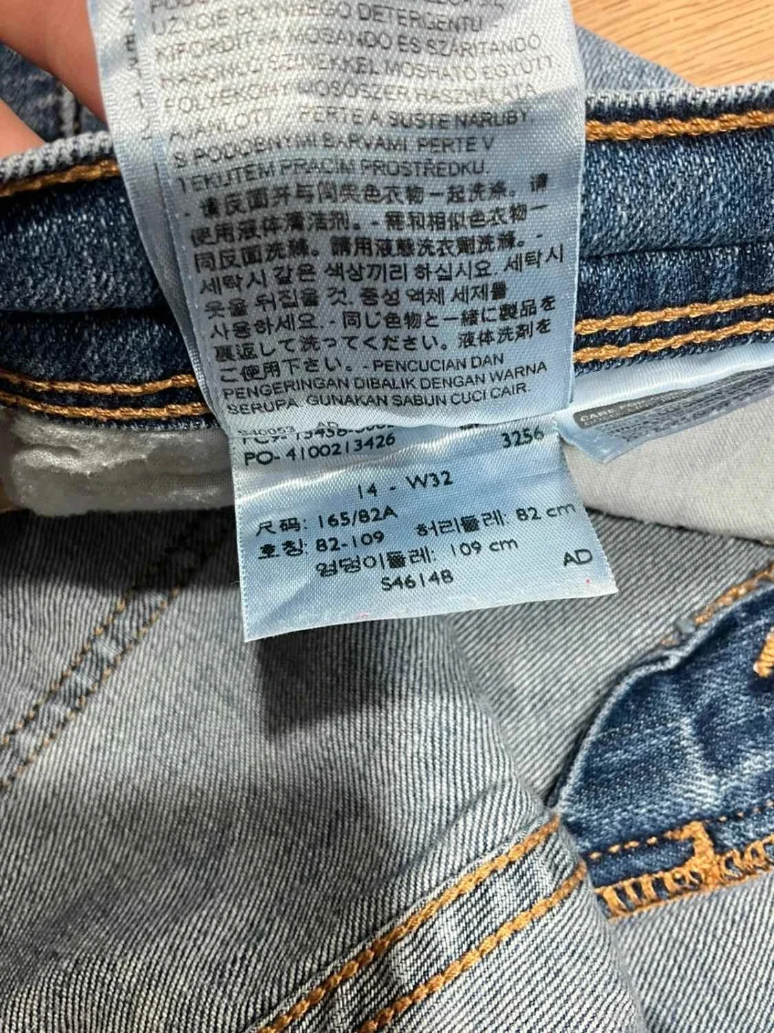 Short Levi's 14 - W32 Femme 98% Coton Bleu délavé Slv006 – photo 12